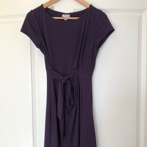 Purple Pea in the Pod Maternity Dress